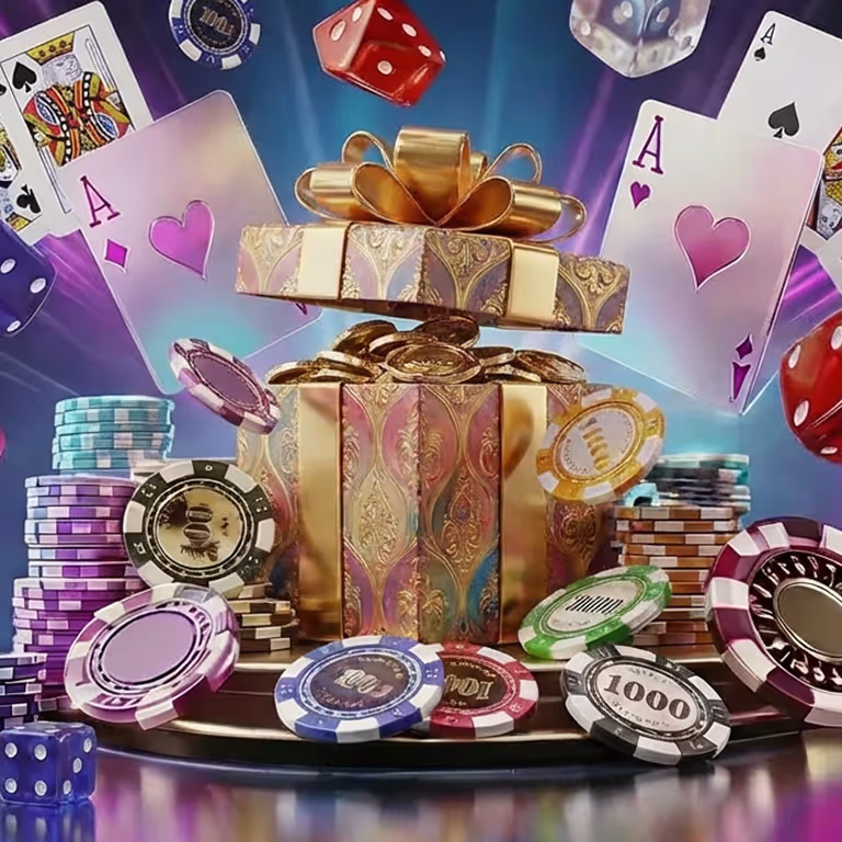 ainbet Casino image featuring a leather wallet surrounded by gold coins.